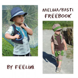 Weste Basti & Meliha - Freebook von Feelini